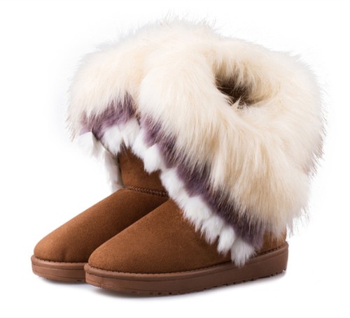 Damen winter schnee stiefel - schnee,