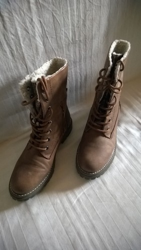 Super mode winterstiefel - winterstiefel, braun