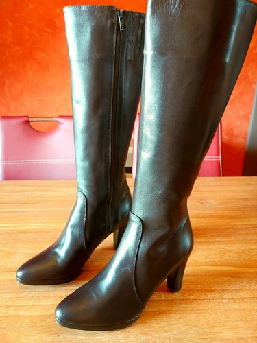Echtleder stiefel von exit - ,